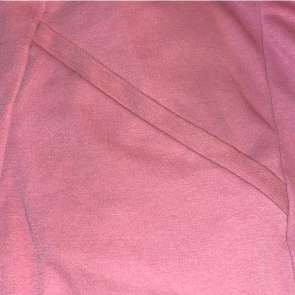 Fabletics ROSE PINK GERI WRAP Sweater with Soft Knit Versatile Design SIZE 2 XL - Picture 7 of 9